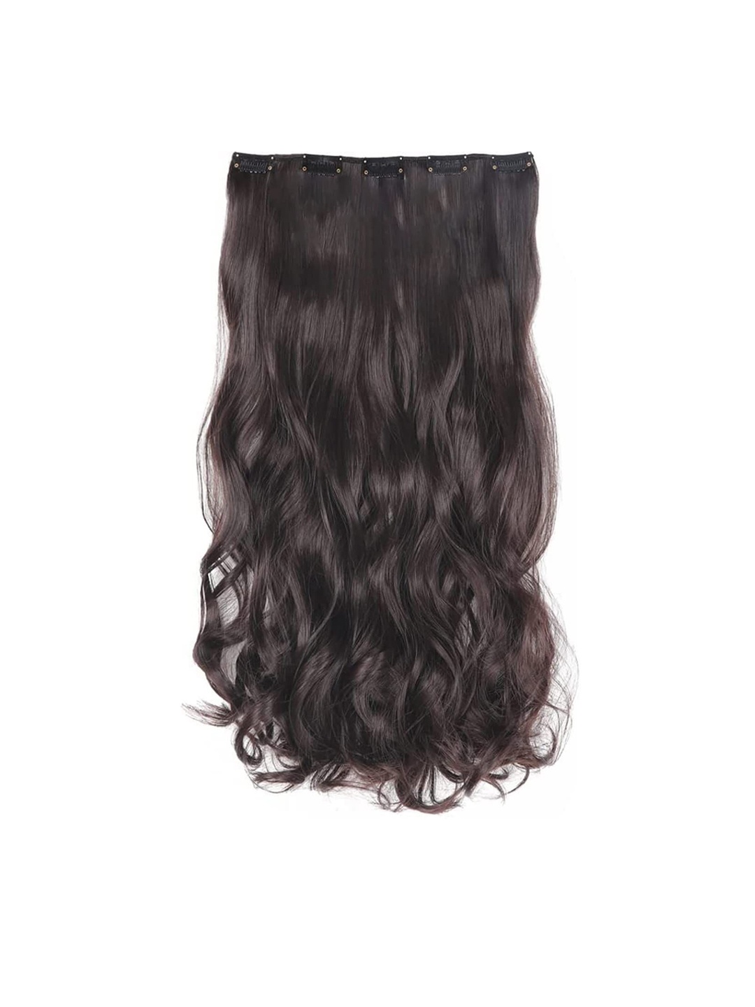 

D-Divine Clip-In Ponytail Wavy Hair Extension - Brown- 22 Inch