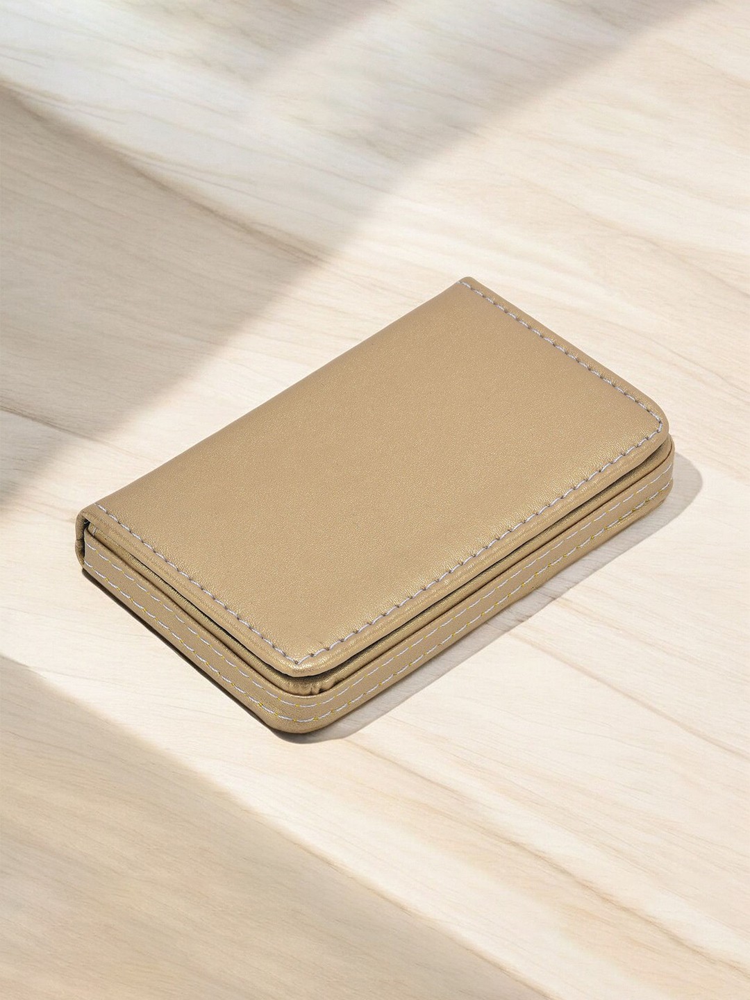 

Kastner Unisex Synthetic Leather Card Holder, Gold