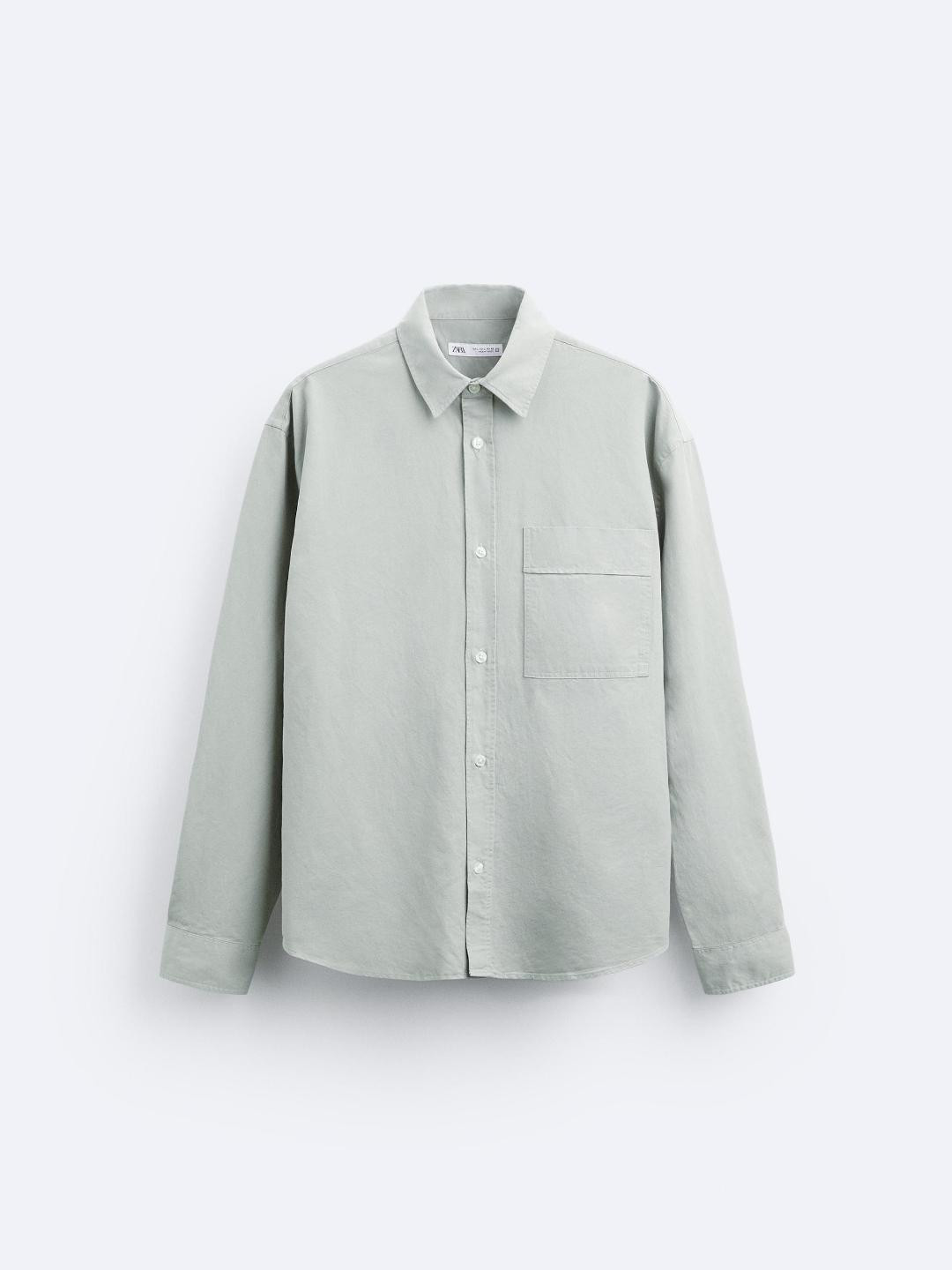 

ZARA Men Grey Shirts