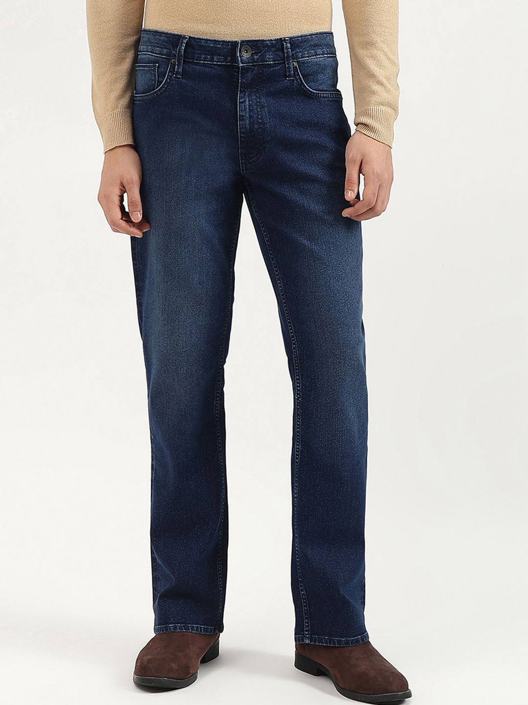 

United Colors of Benetton Men Bootcut Jeans, Blue