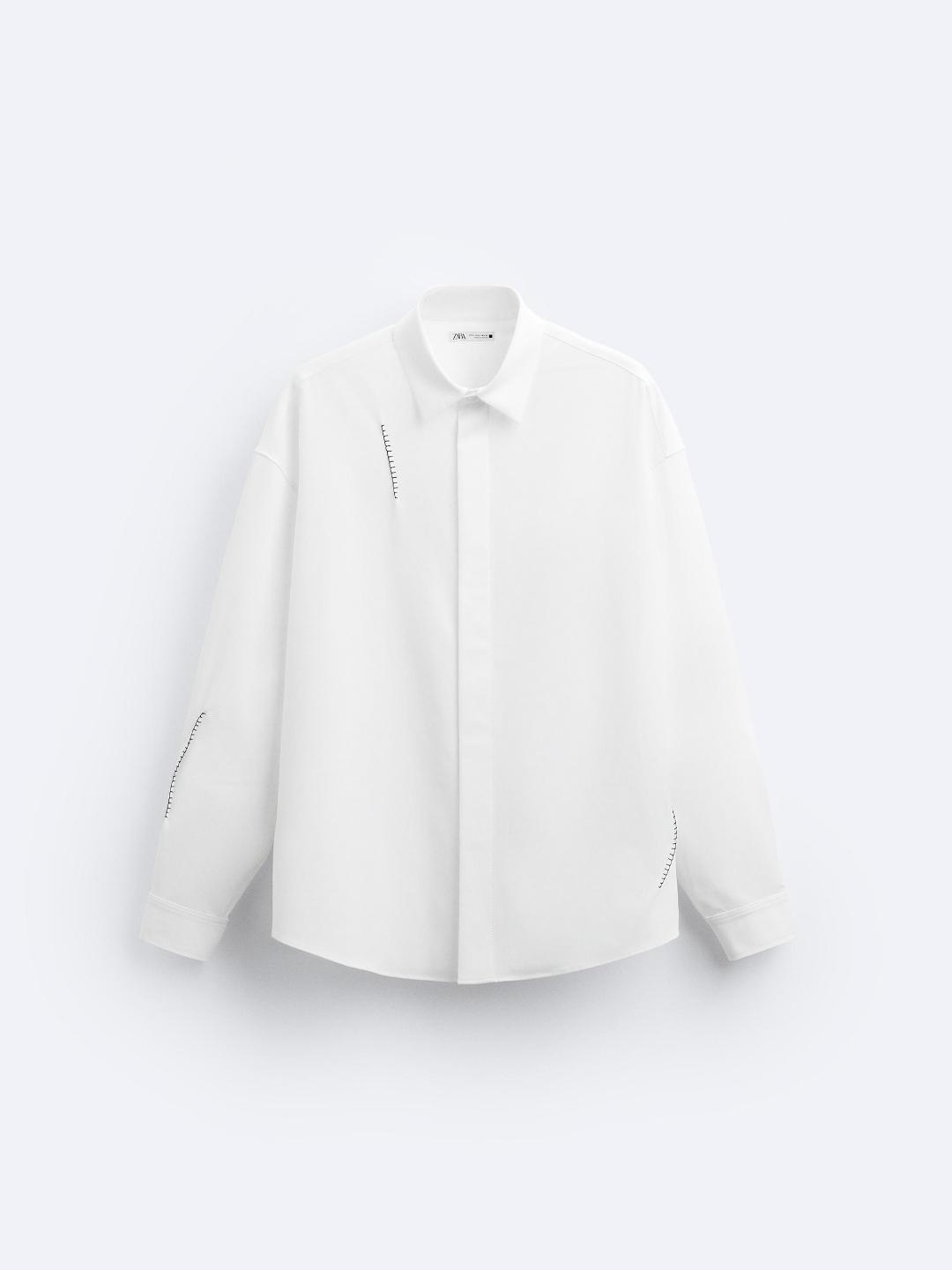 

ZARA Men White Shirts