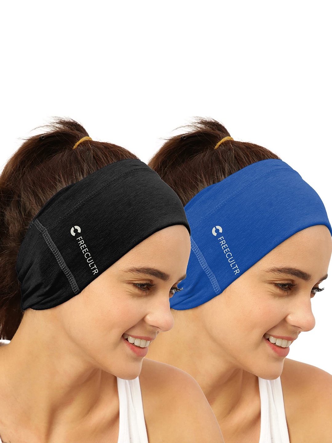 

FREECULTR Unisex Bandana Headband, Black