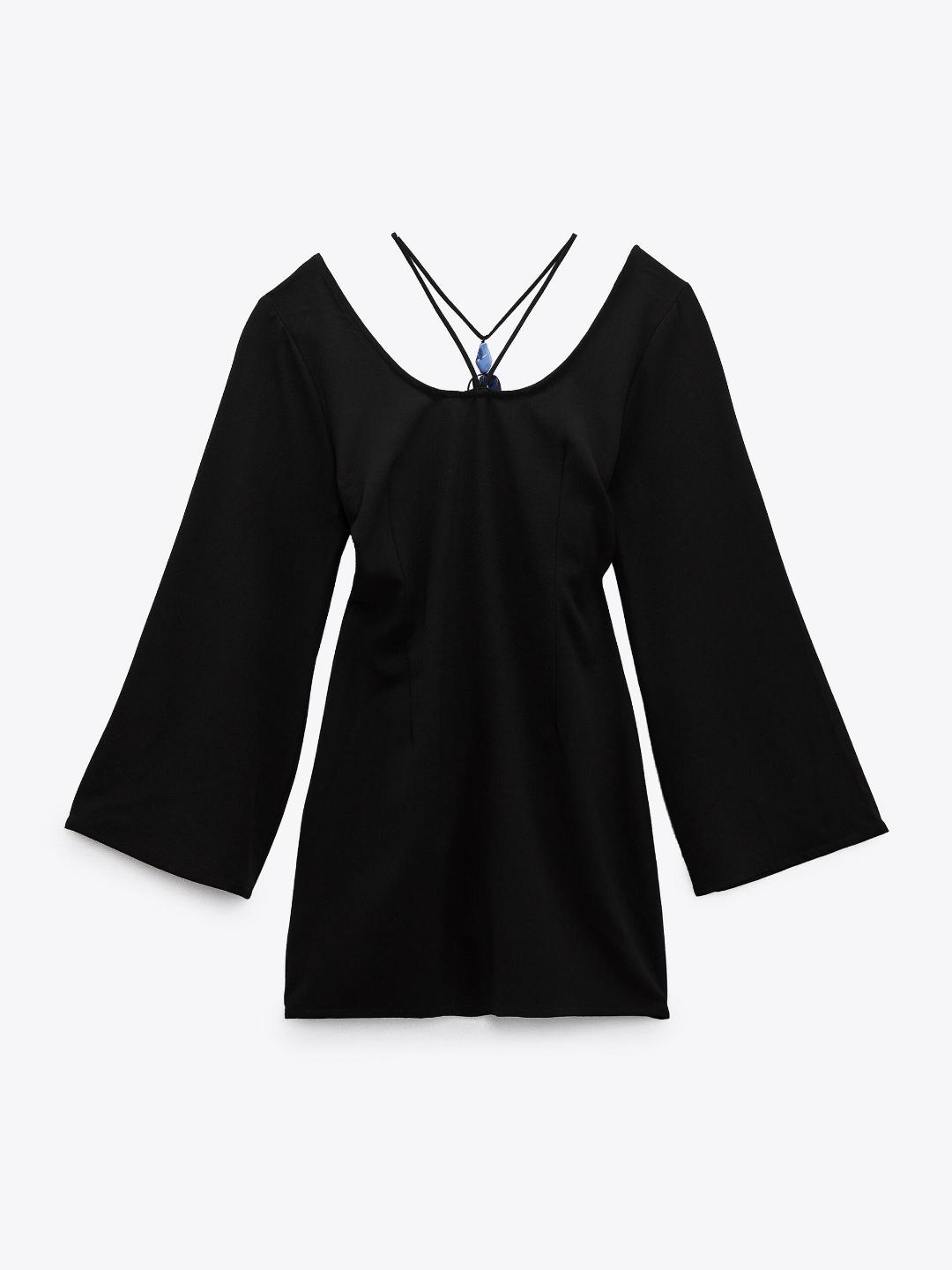 

ZARA Women Black Dress