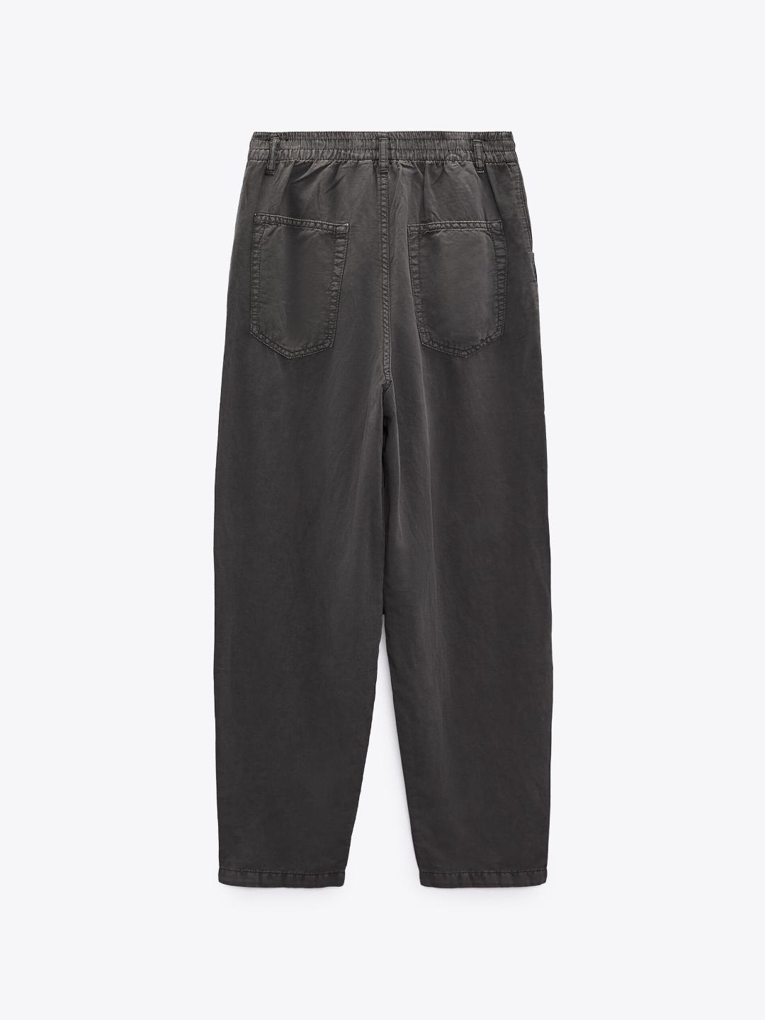 

ZARA Women Grey Trouser