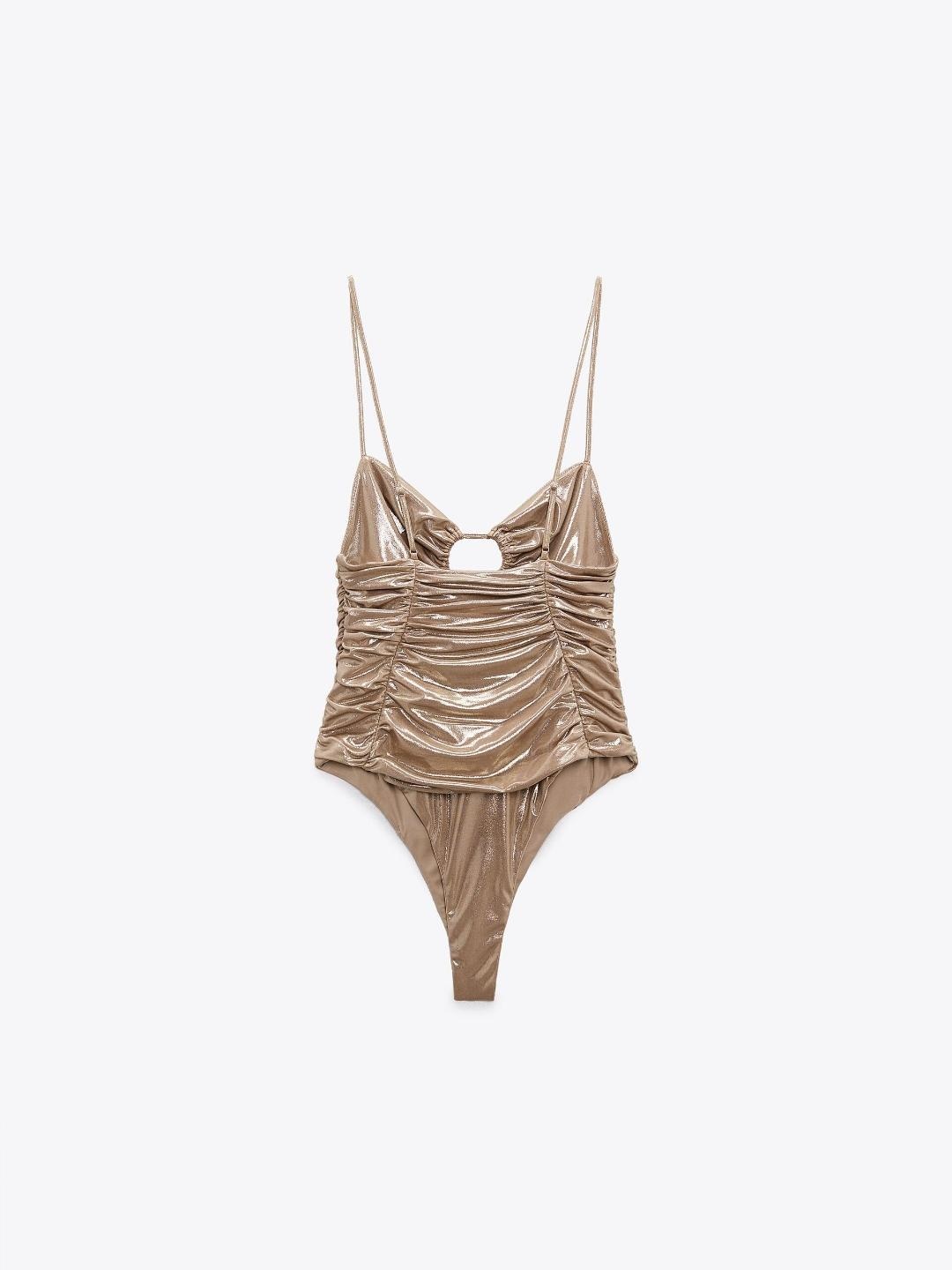 

ZARA Women Tops, Gold