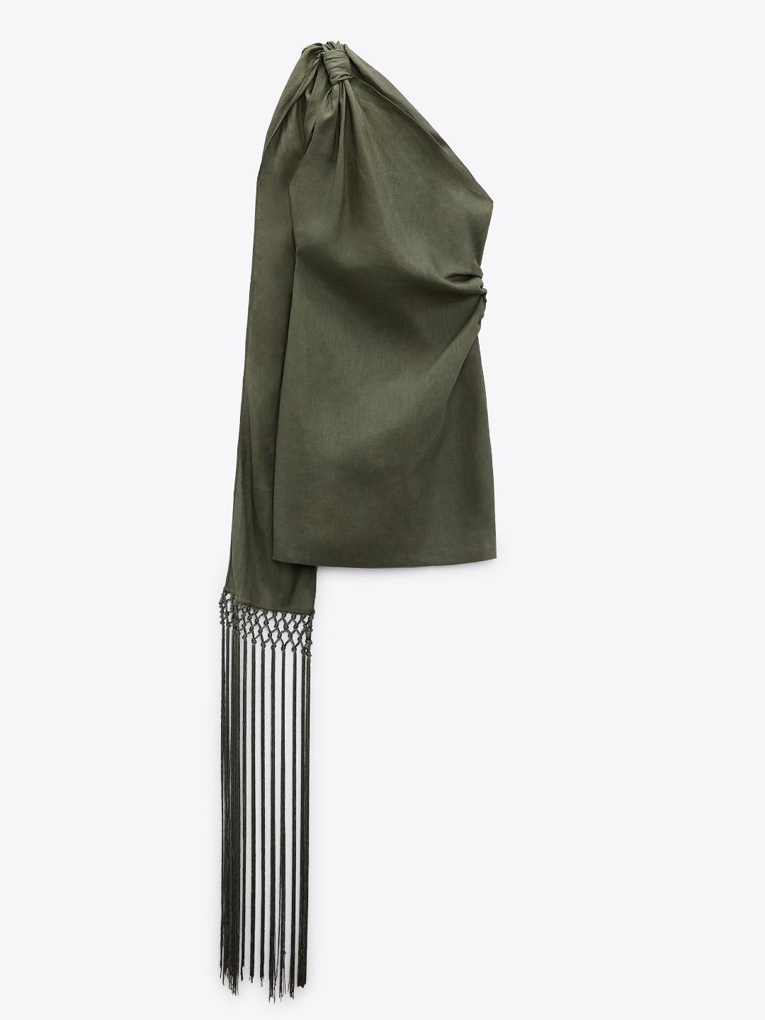 

ZARA Women Grey Dress