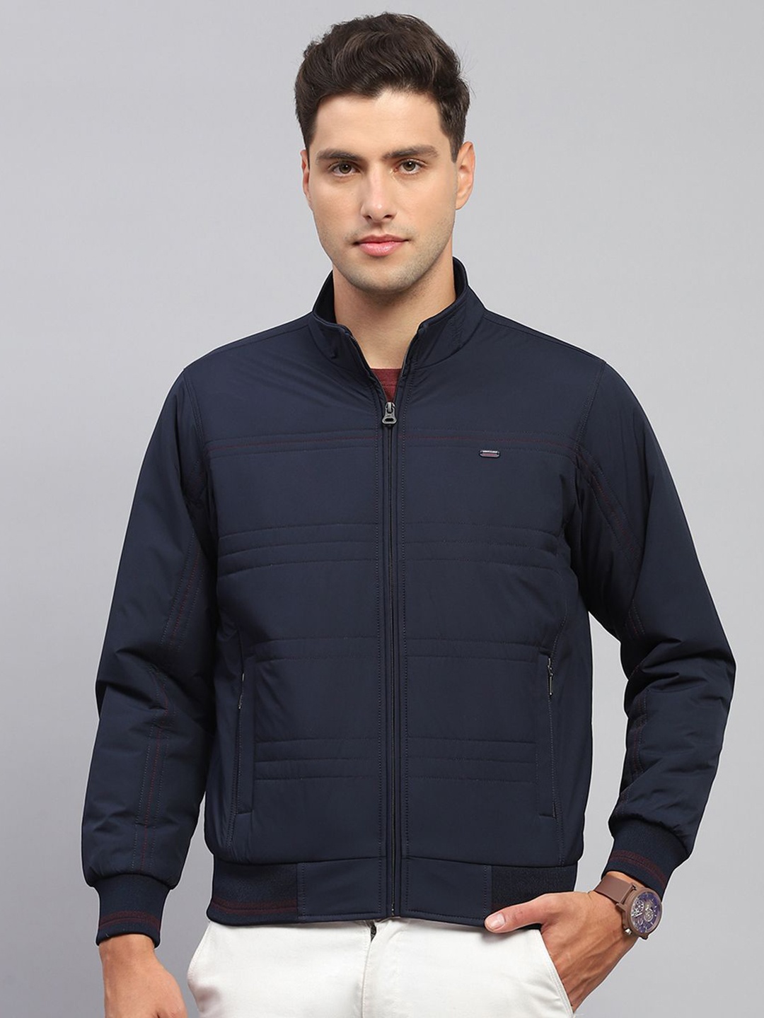 

Monte Carlo Men Bomber Jacket, Navy blue