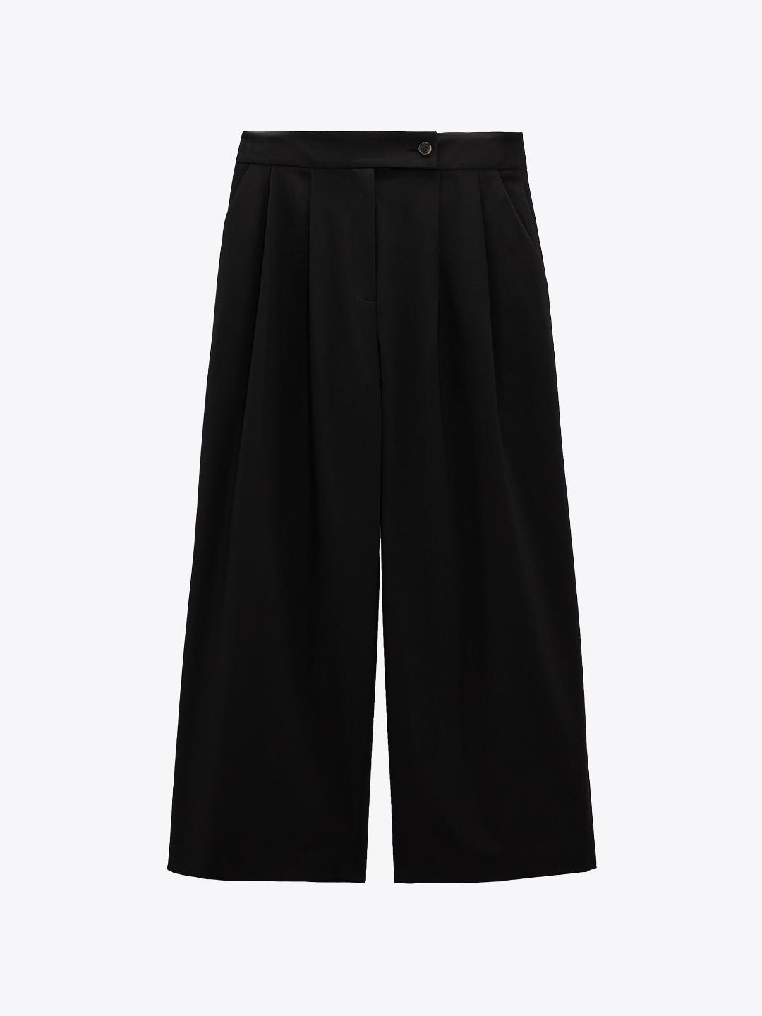 

ZARA Women Black Trouser