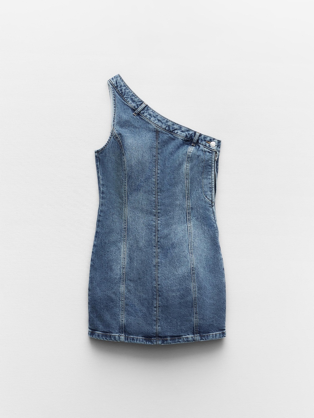 

ZARA Women Blue Dress