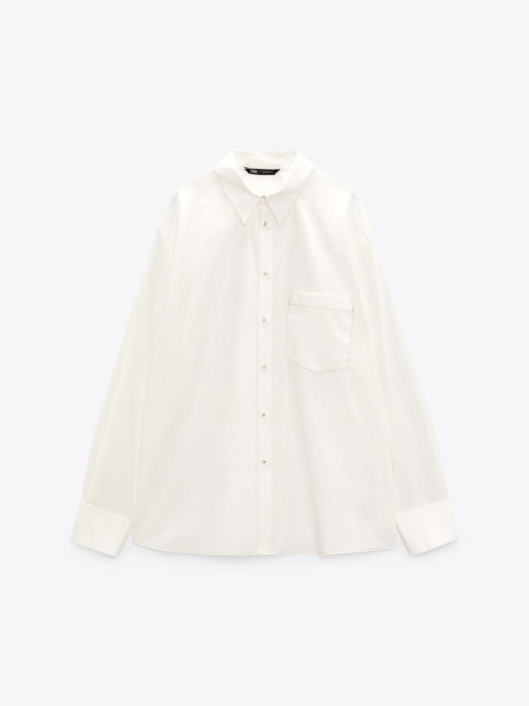 

ZARA Women Shirts, Beige
