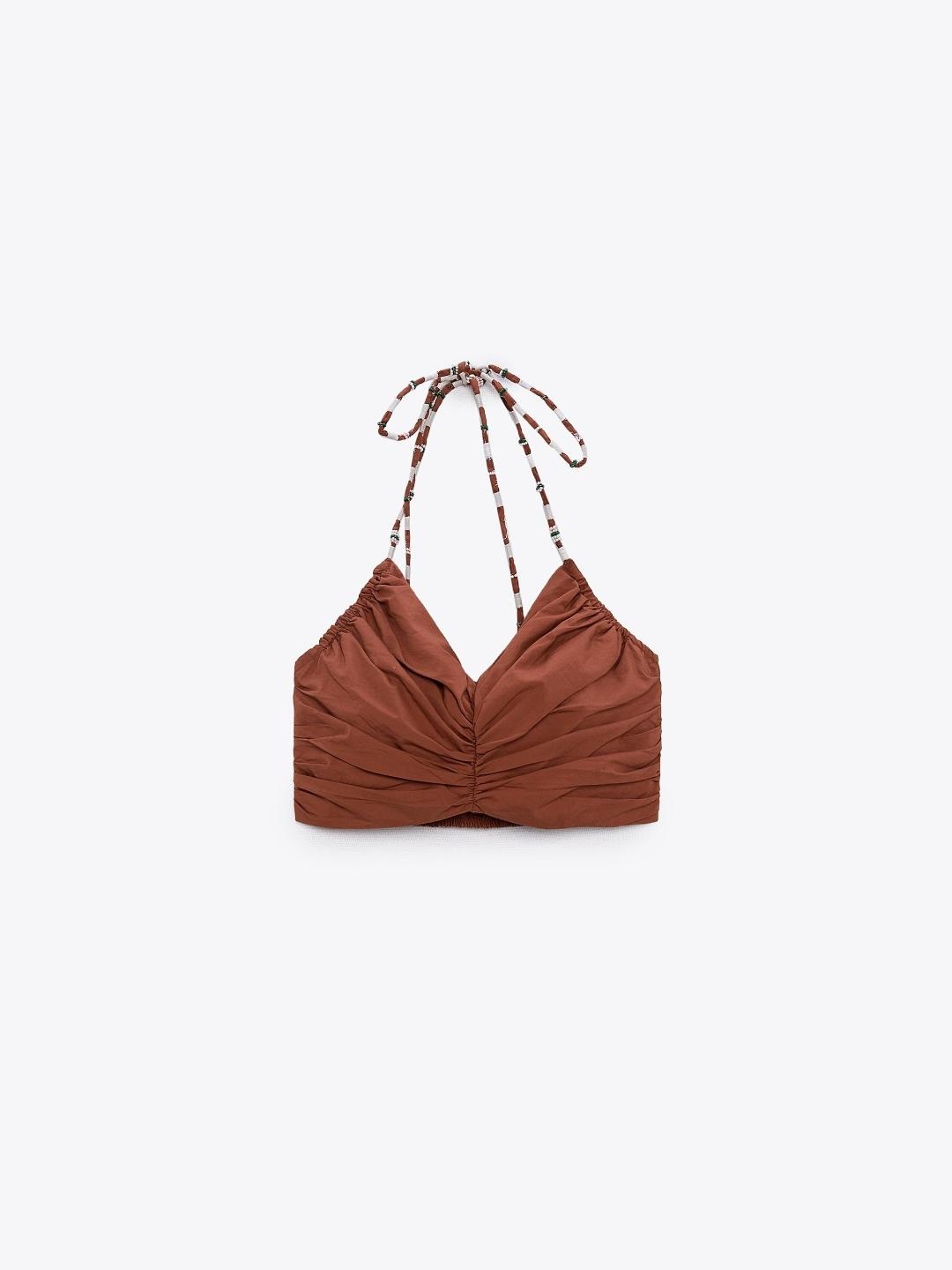 

ZARA Women Brown Tops