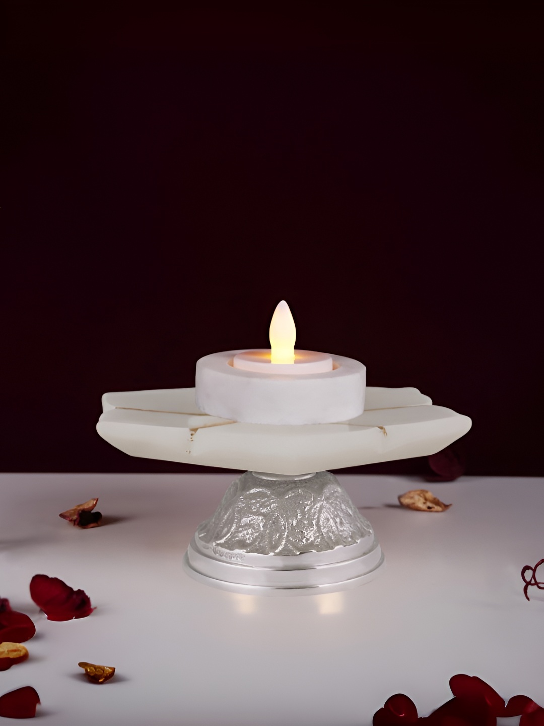 

THE HOME CO. Pink Candle Holder