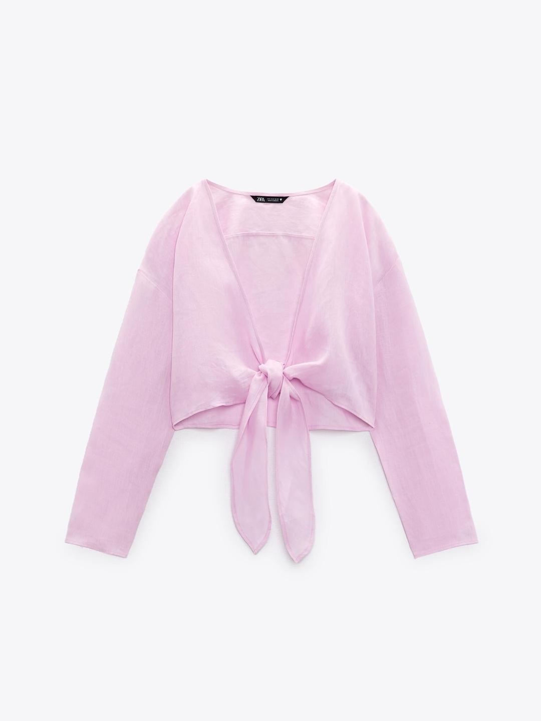 

ZARA Women Pink Tops