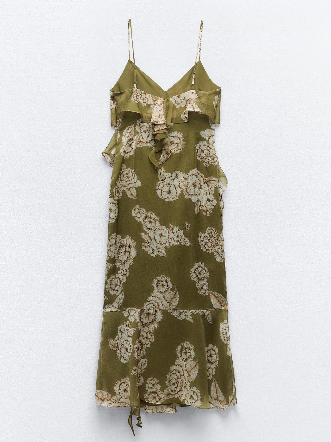 

ZARA Women Orange Dress