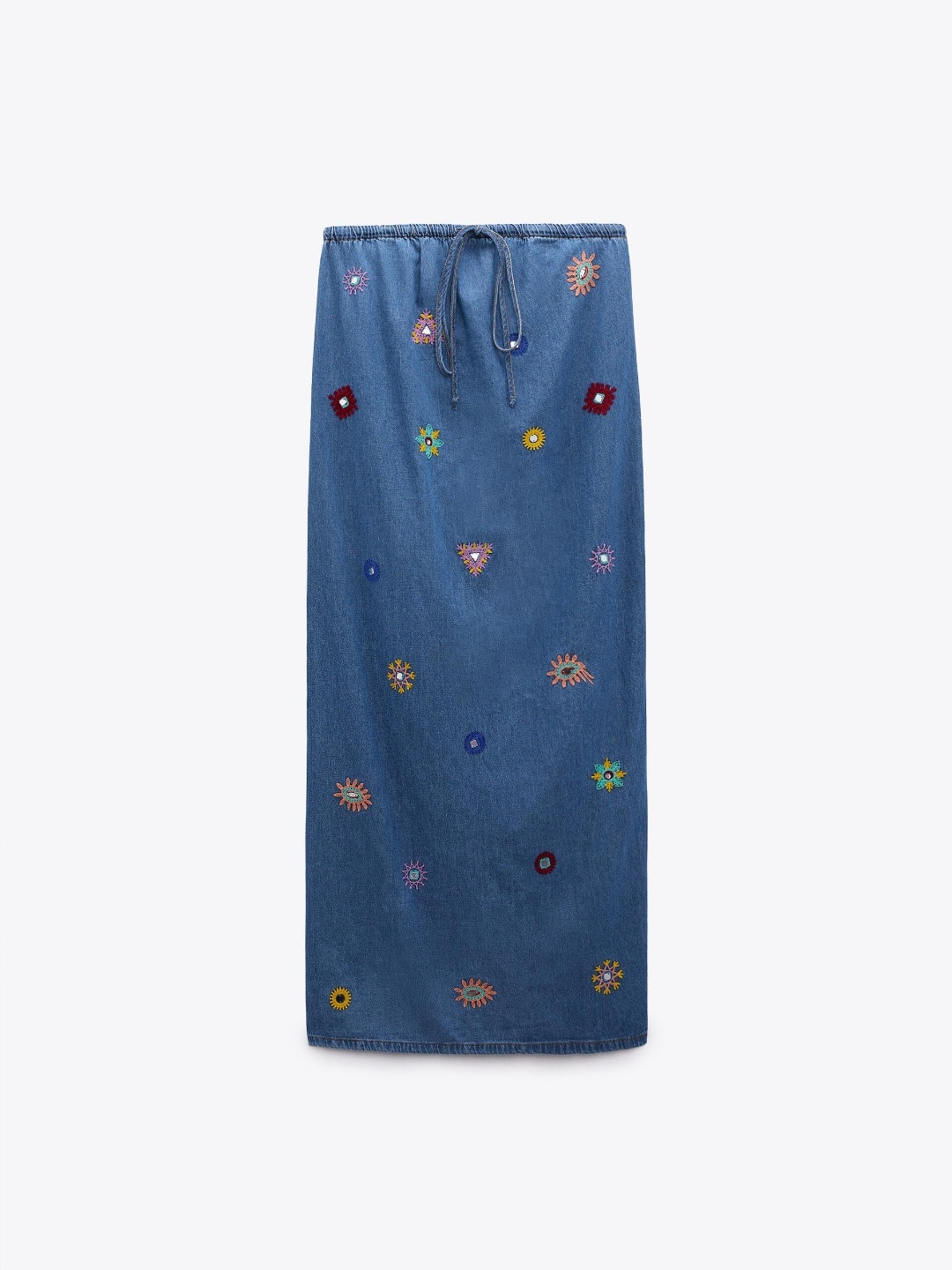 

ZARA Women Blue Dress