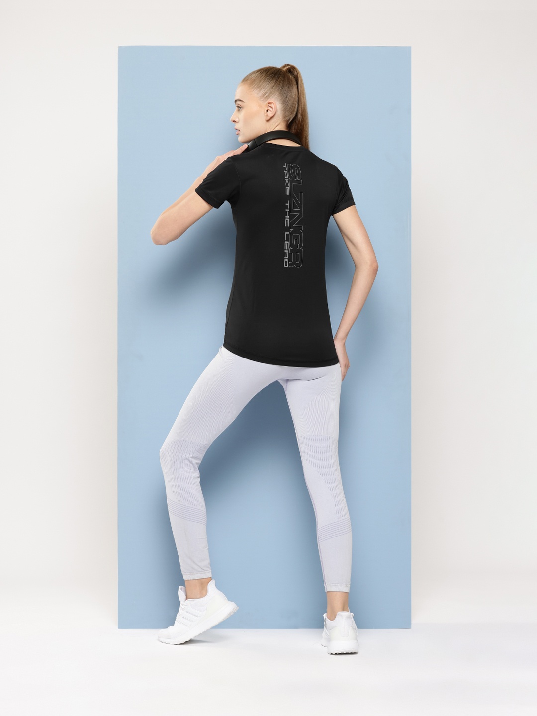 

Slazenger Printed Ultra-Dry Sports T-shirt, Black