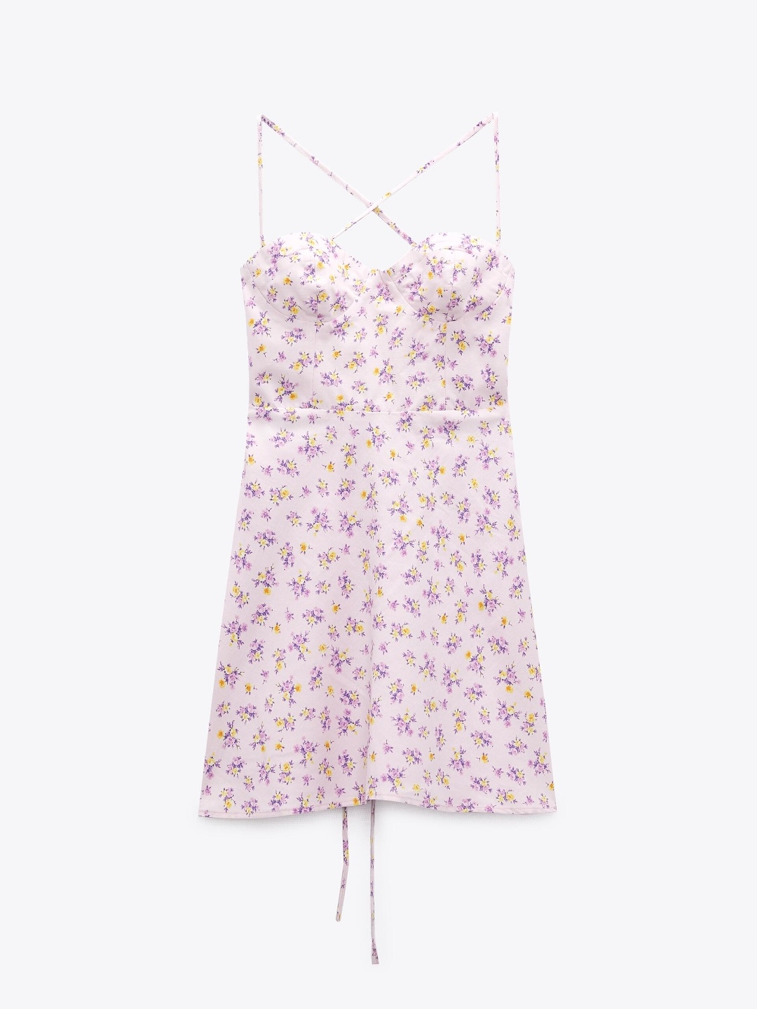 

ZARA Women Mauve Dress