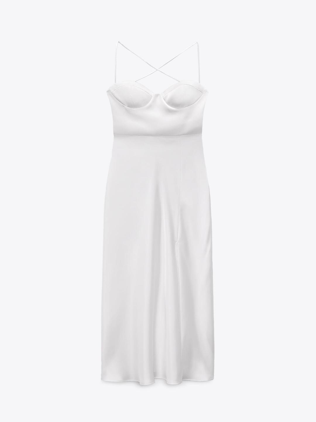 

ZARA Women White Dress