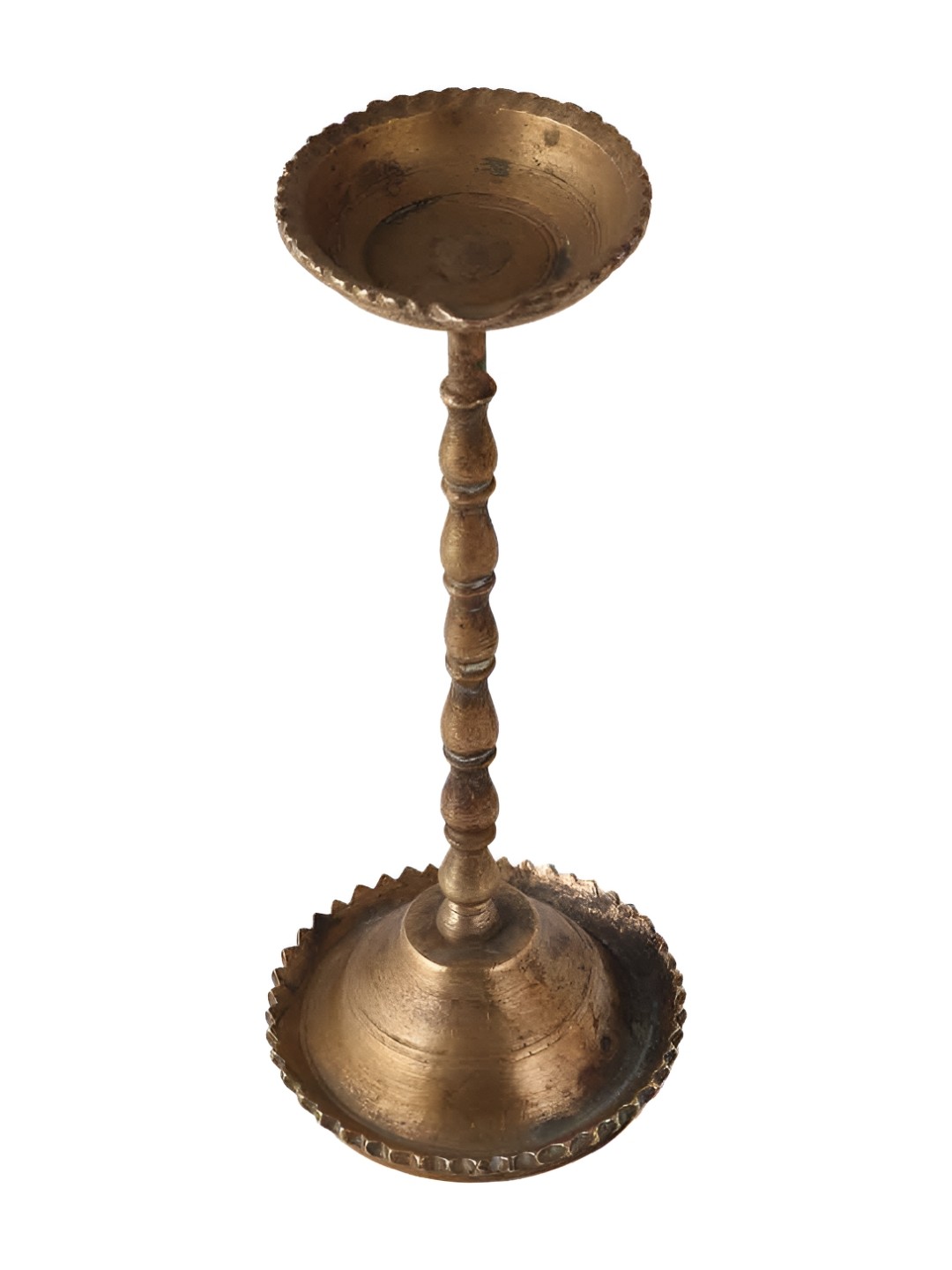 

Indianshelf Bronze Textured Brass Diya