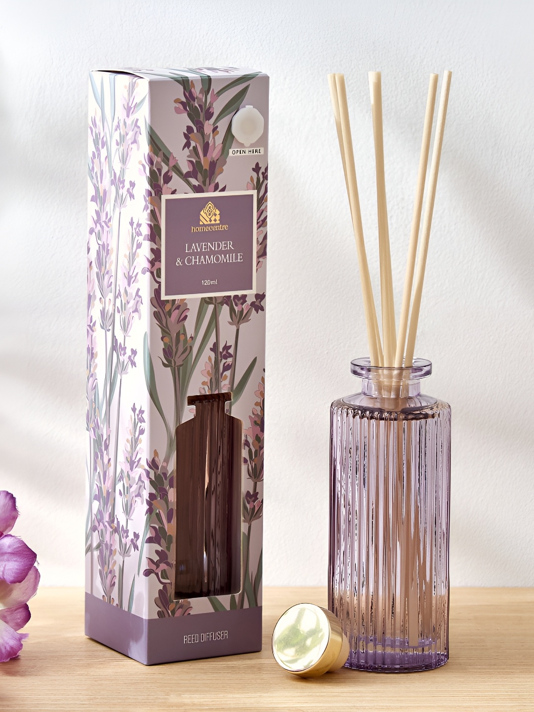 

Home Centre Purple Aroma Oil Reed Diffuser 315 ml
