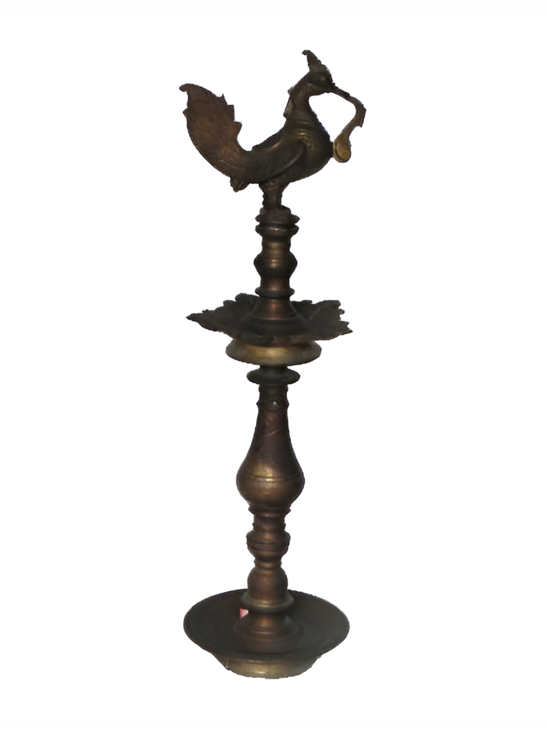 

Indianshelf Bronze & Black Brass Diwali Oil Lamp Diya Pooja Essentials