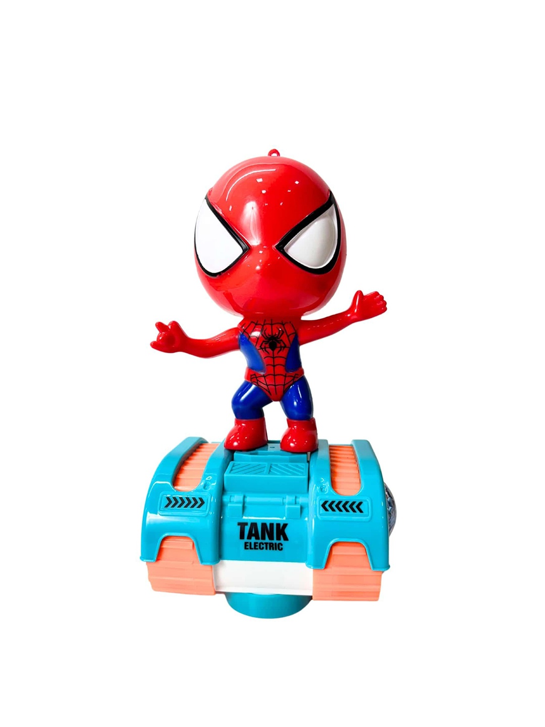 

PLANET of Toys Kids Spiderman 3D Lights Music Toy, Blue