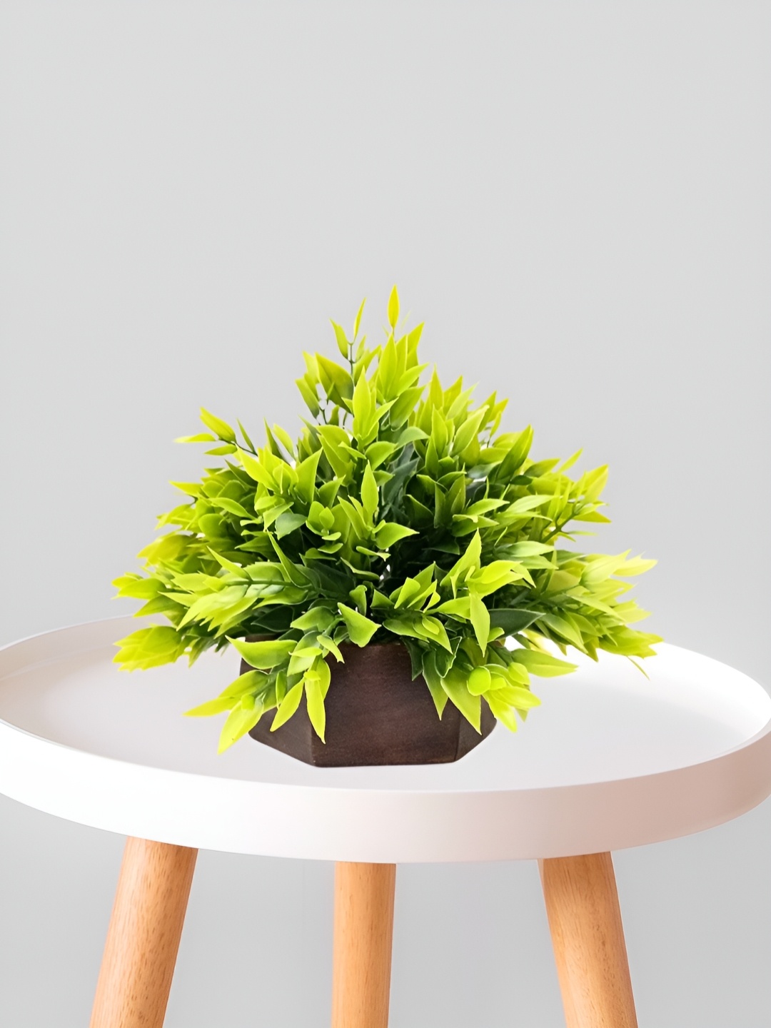 

fancy mart Green 1 Pieces Artificial Plant With Pot