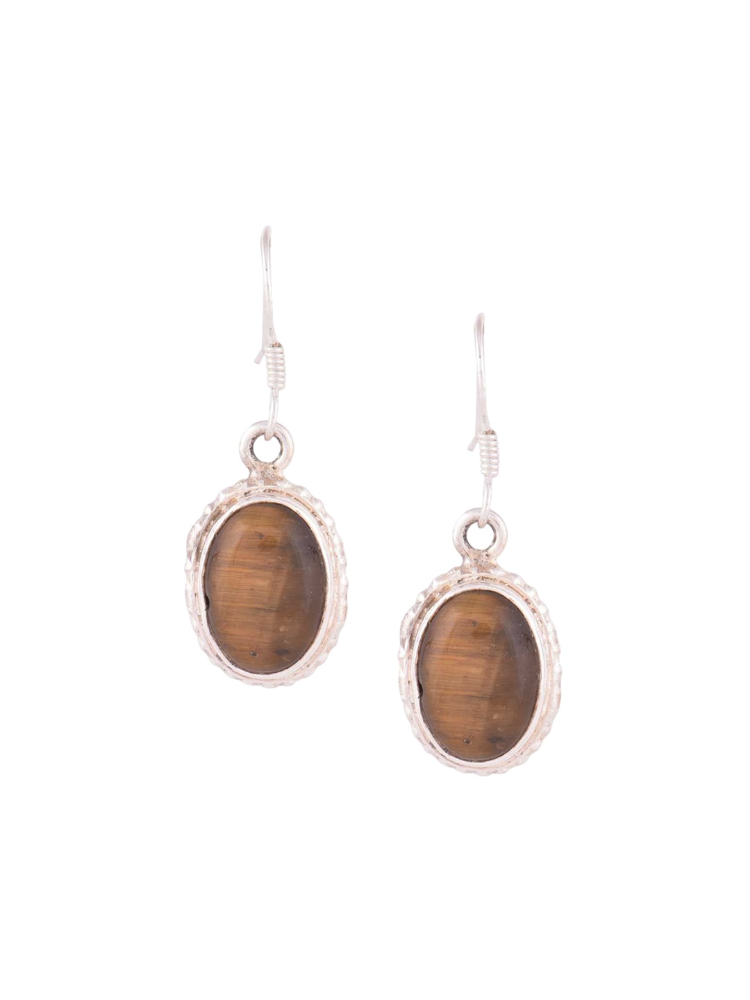 

Indianshelf 92.5 Sterling Silver Artificial Stones Drop Earrings