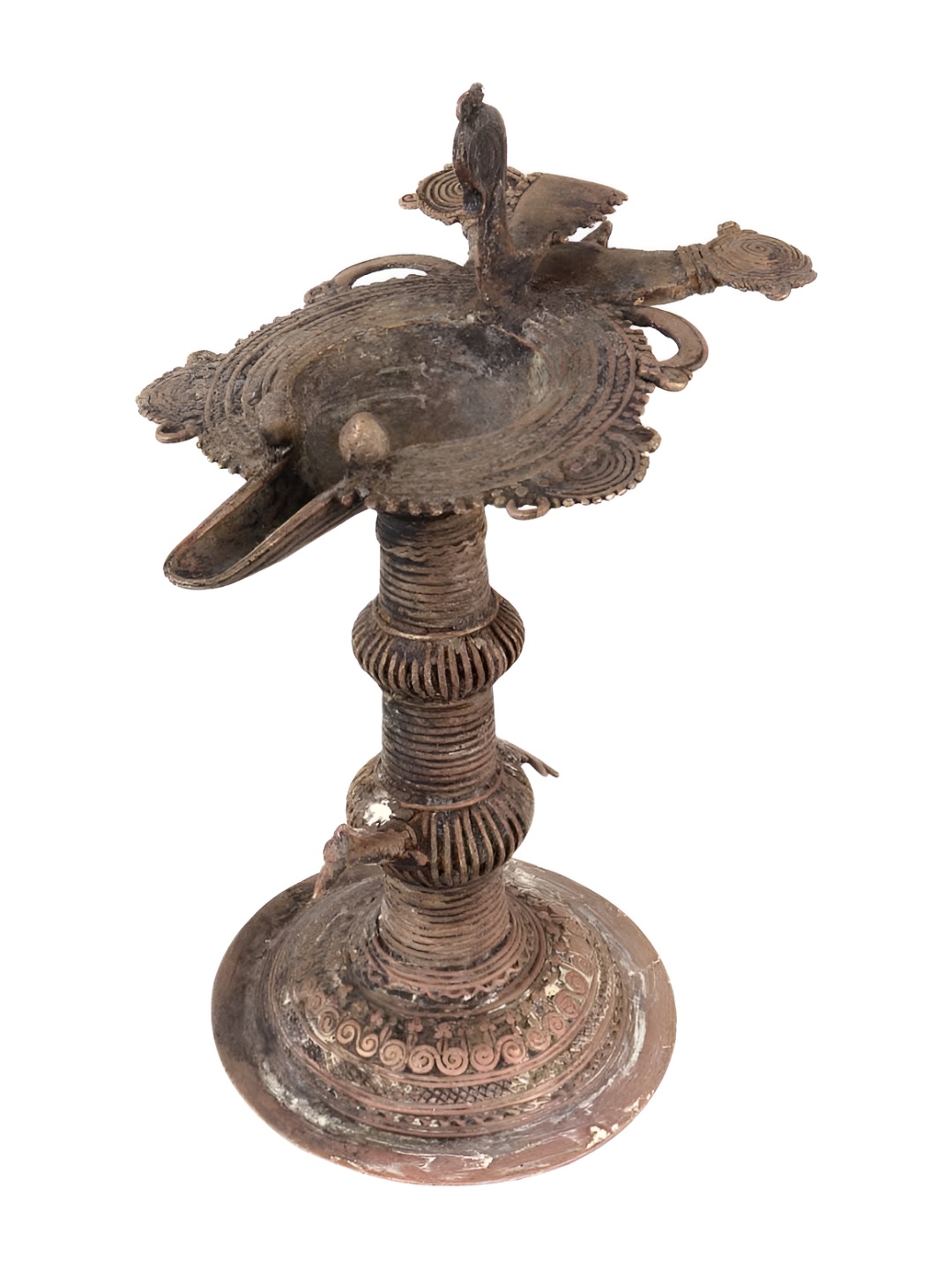 

Indianshelf Bronze and Black Brass Diwali Diya Deep Pooja Essentials