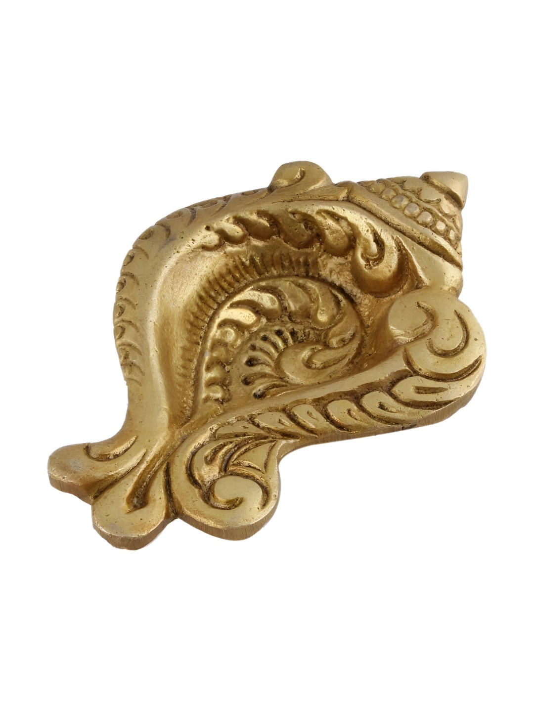 

Indianshelf Gold-Toned Textured Brass Diwali Deepam Diya