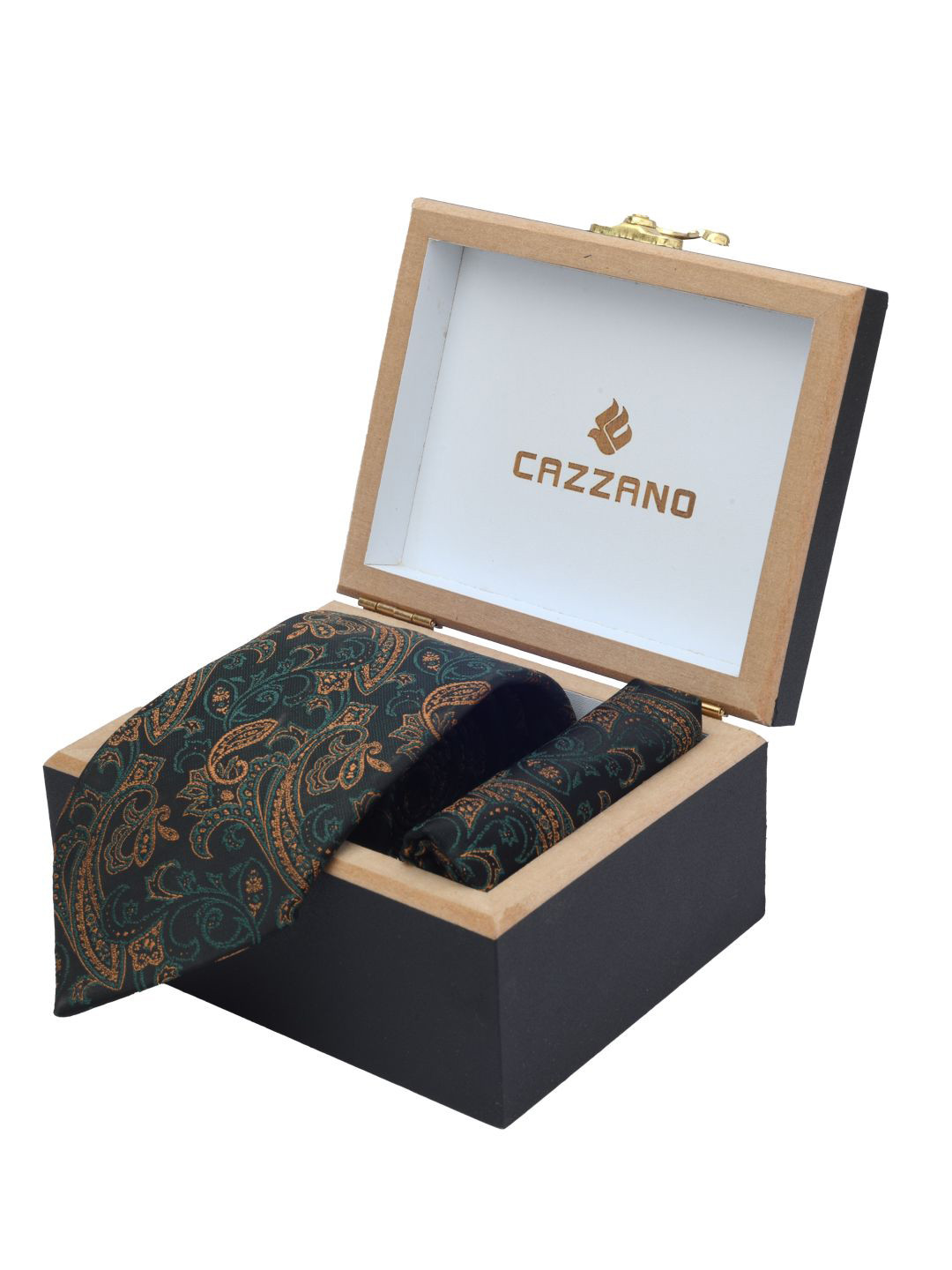 

Cazzano Men Accessory Gift Set of, Black