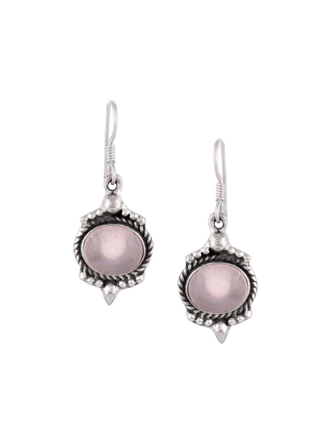 

Indianshelf 92.5 Sterling Silver Contemporary Drop Earrings
