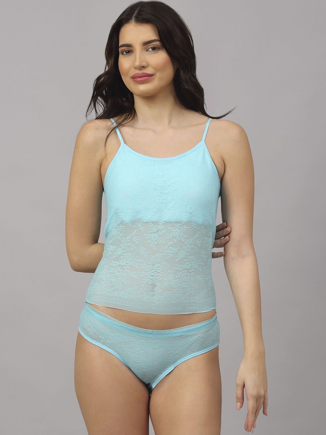 

AROUSY Women Self-Designed Breathable Lingerie Set, Green