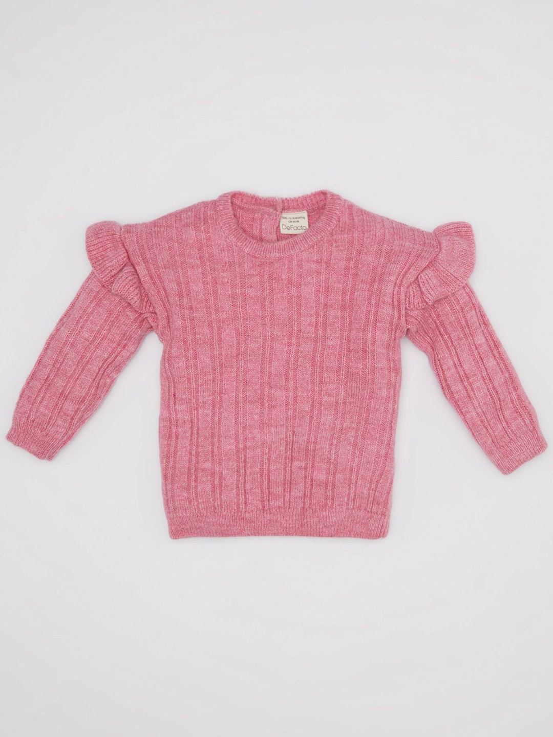 

DeFacto Girls Striped Pullover, Pink