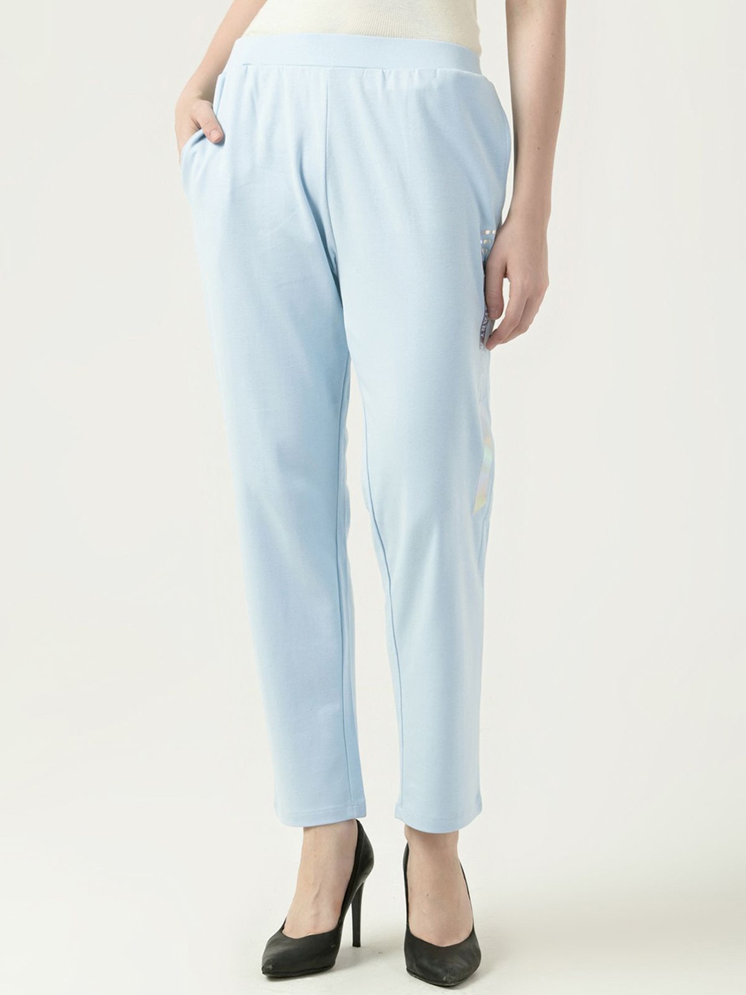 

Albion By CnM Women Mid Rise Track Pants, Blue