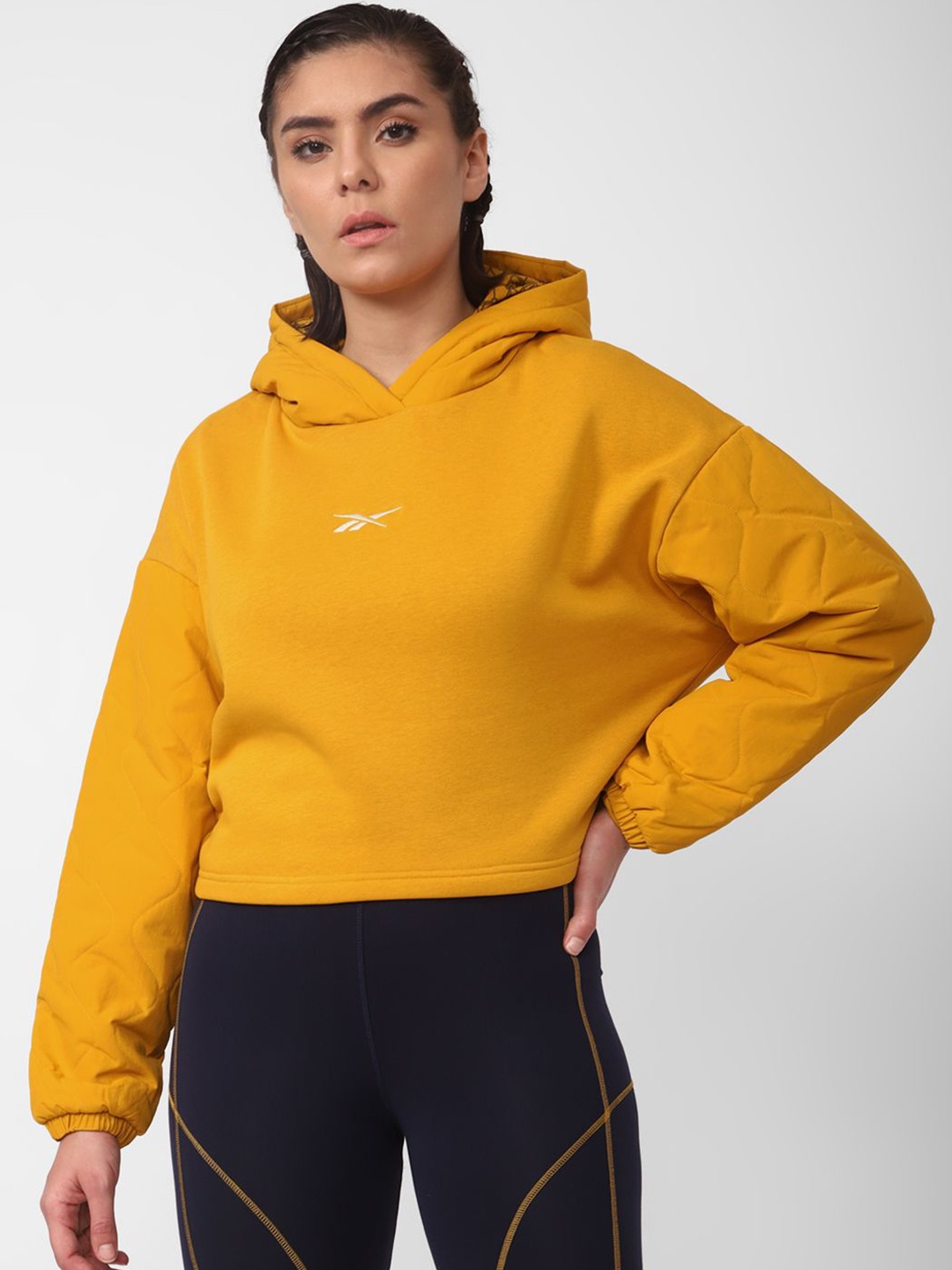 

Reebok Fitness TS Therm Graphene Hoodie, Yellow