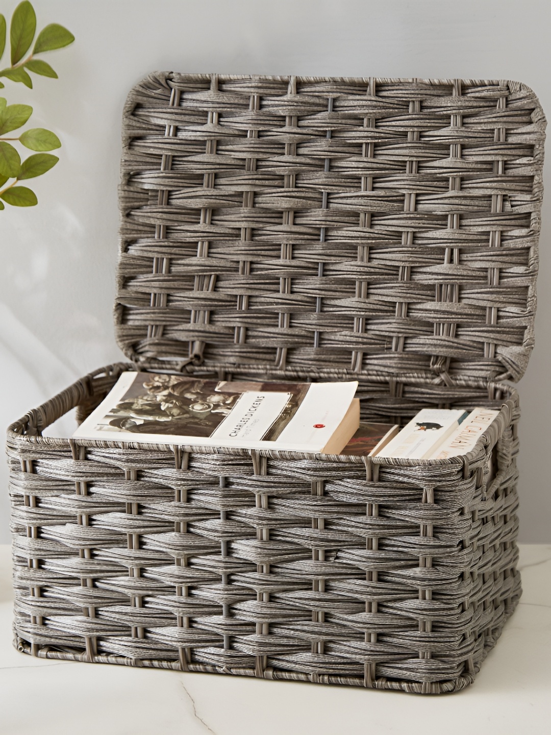

Home Centre Grey Self Design Organiser