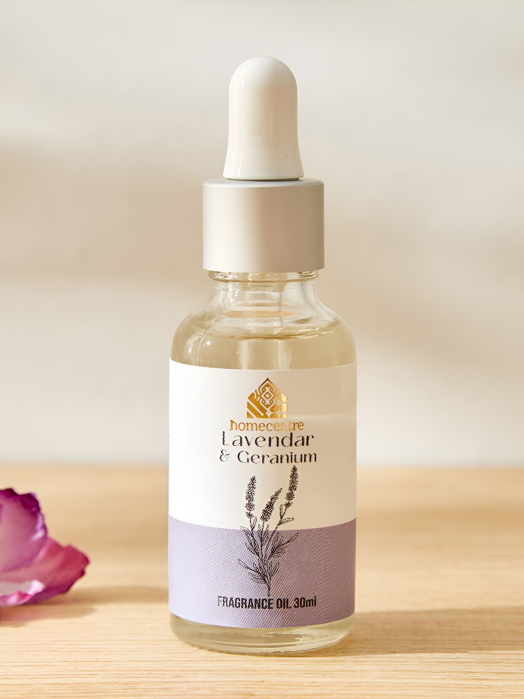 

Home Centre White Lavender & Geranium Fragrance Oil 30 ml, Purple
