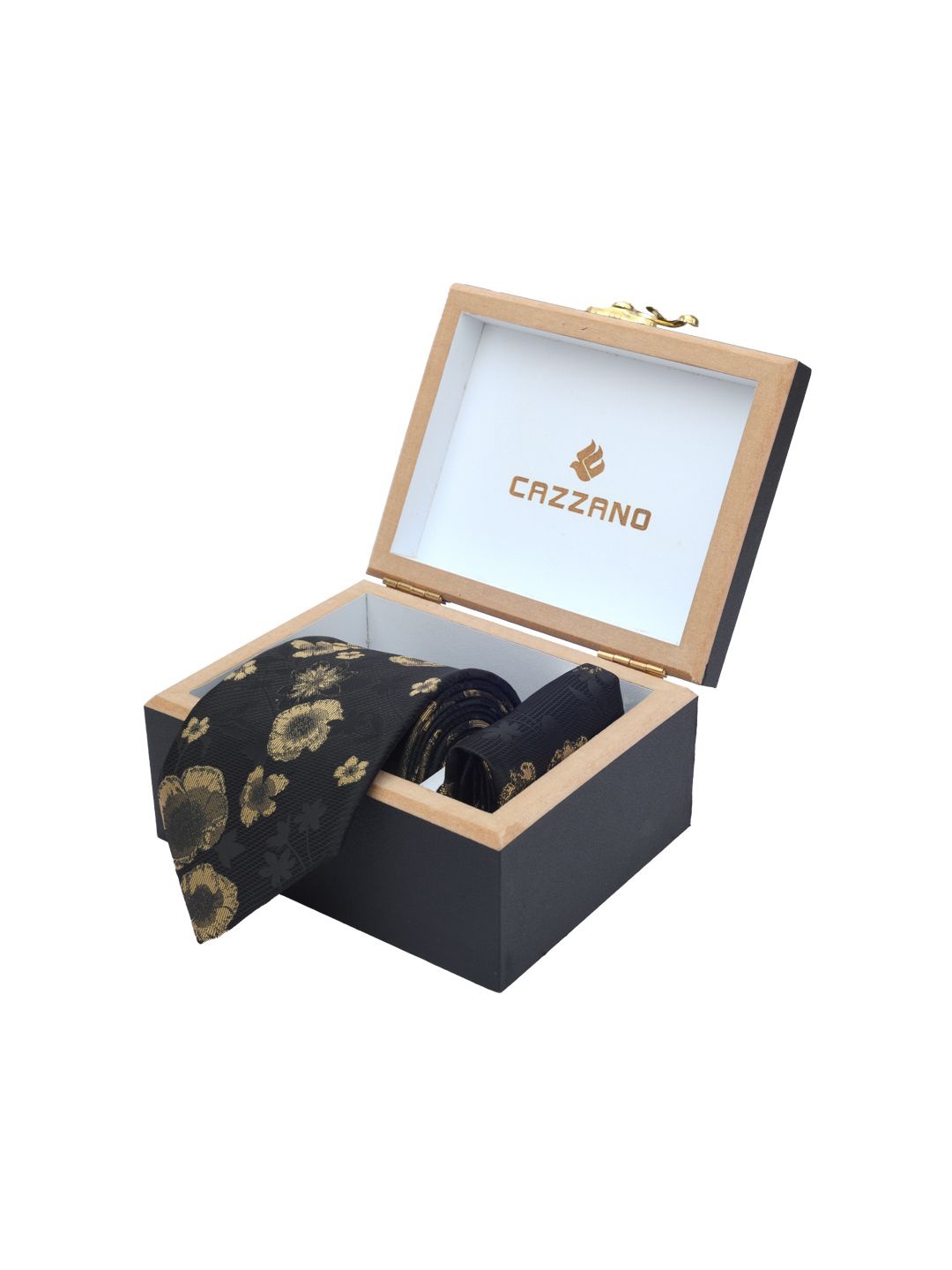 

Cazzano Men Accessory Gift Set of, Black