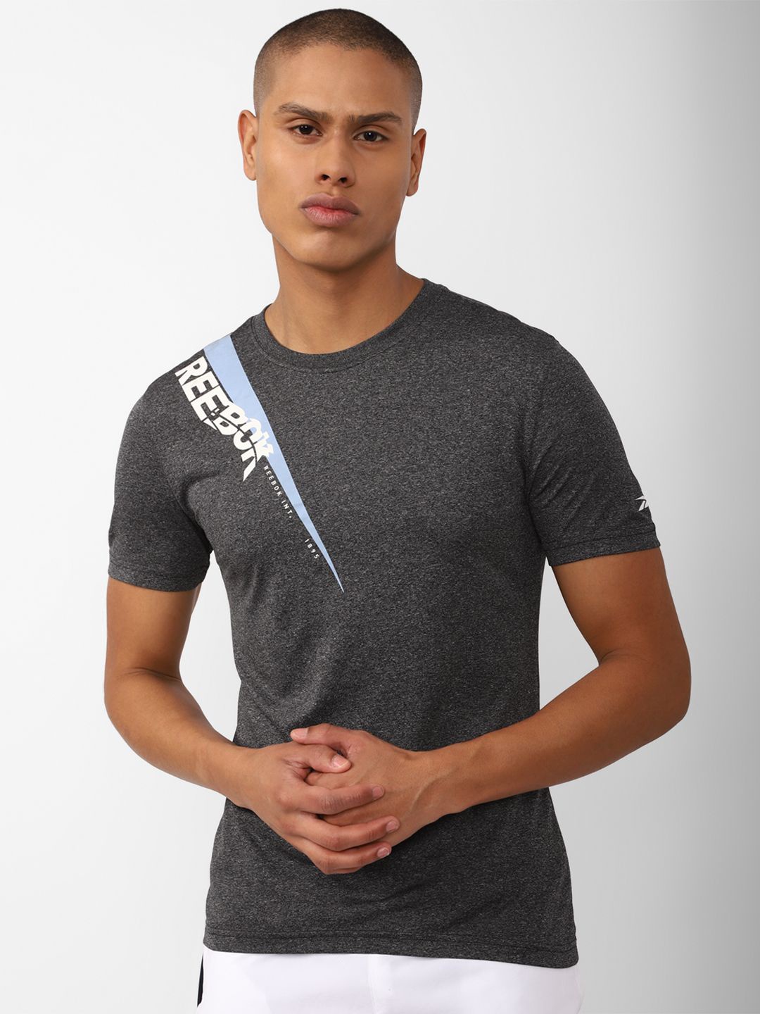 

Reebok PERF Graphic Tee, Grey