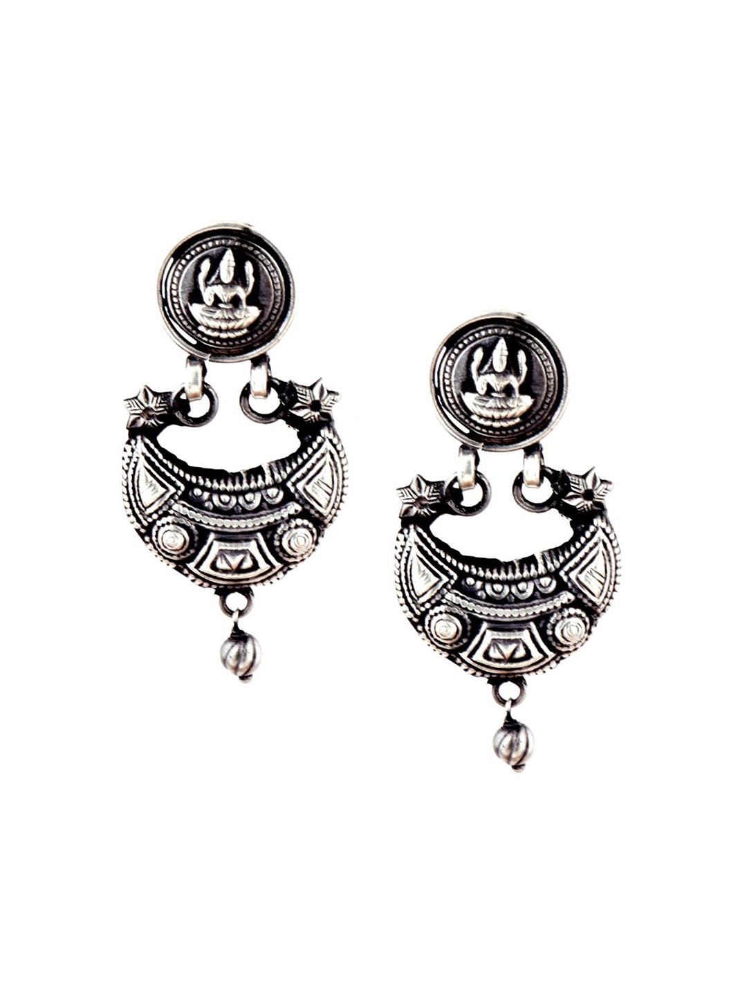

Indianshelf Girls 92.5 Sterling Silver Contemporary Drop Earrings