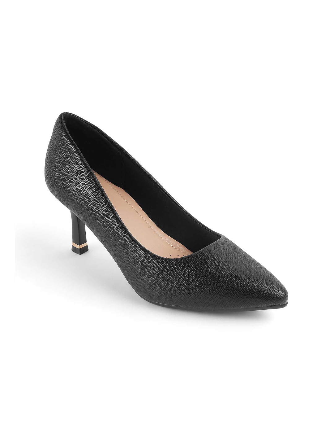 

Tresmode Women Work Slim Heeled Pumps, Black