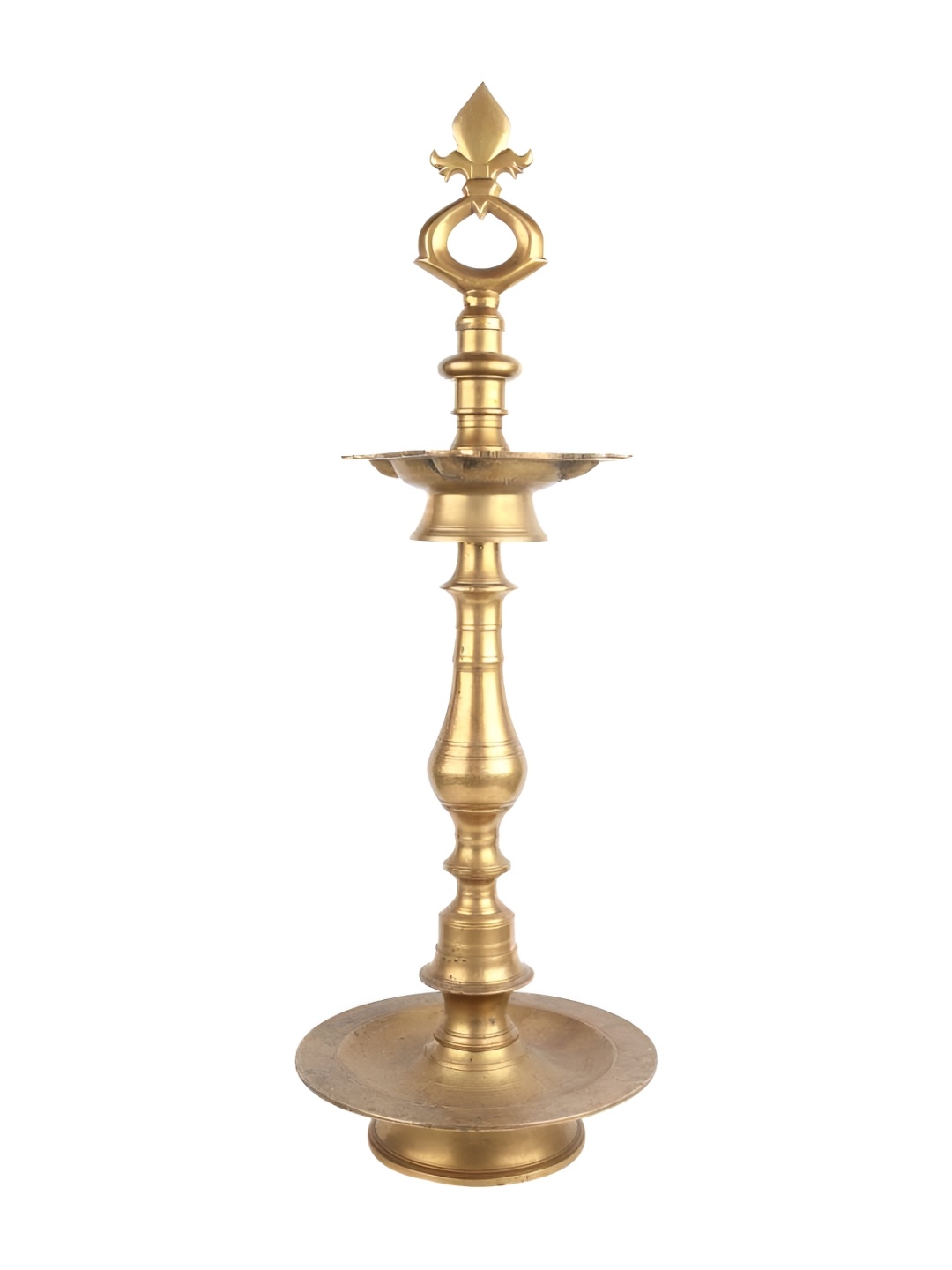 

Indianshelf GoldToned Textured Brass Diwali Diyo Diya, Gold