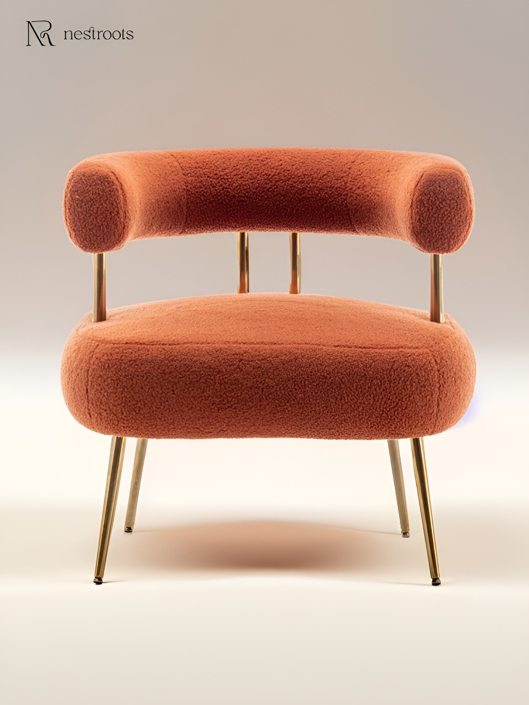 

nestroots Orange Cushioned Citrus Dream Lounge