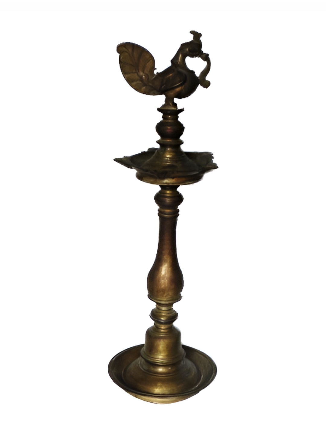

Indianshelf Gold Toned Textured Brass Pooja Diya