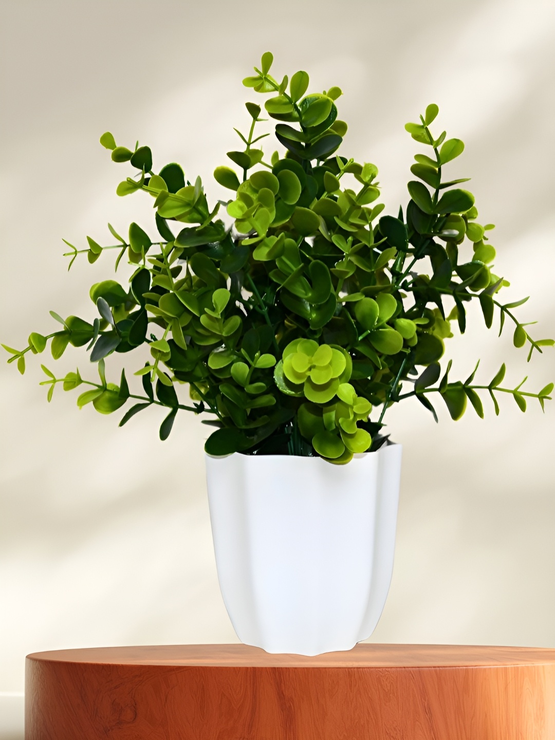 

fancy mart Green 1 Pieces Artificial Plant With Pot