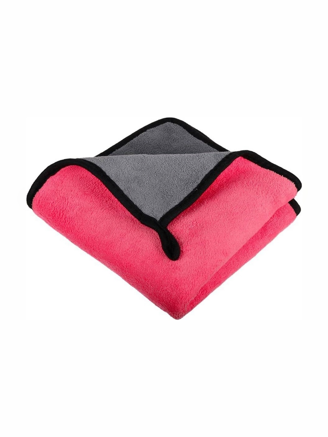 

Sparrow world Pink & Black 570 GSM High Absorption Hand Towel