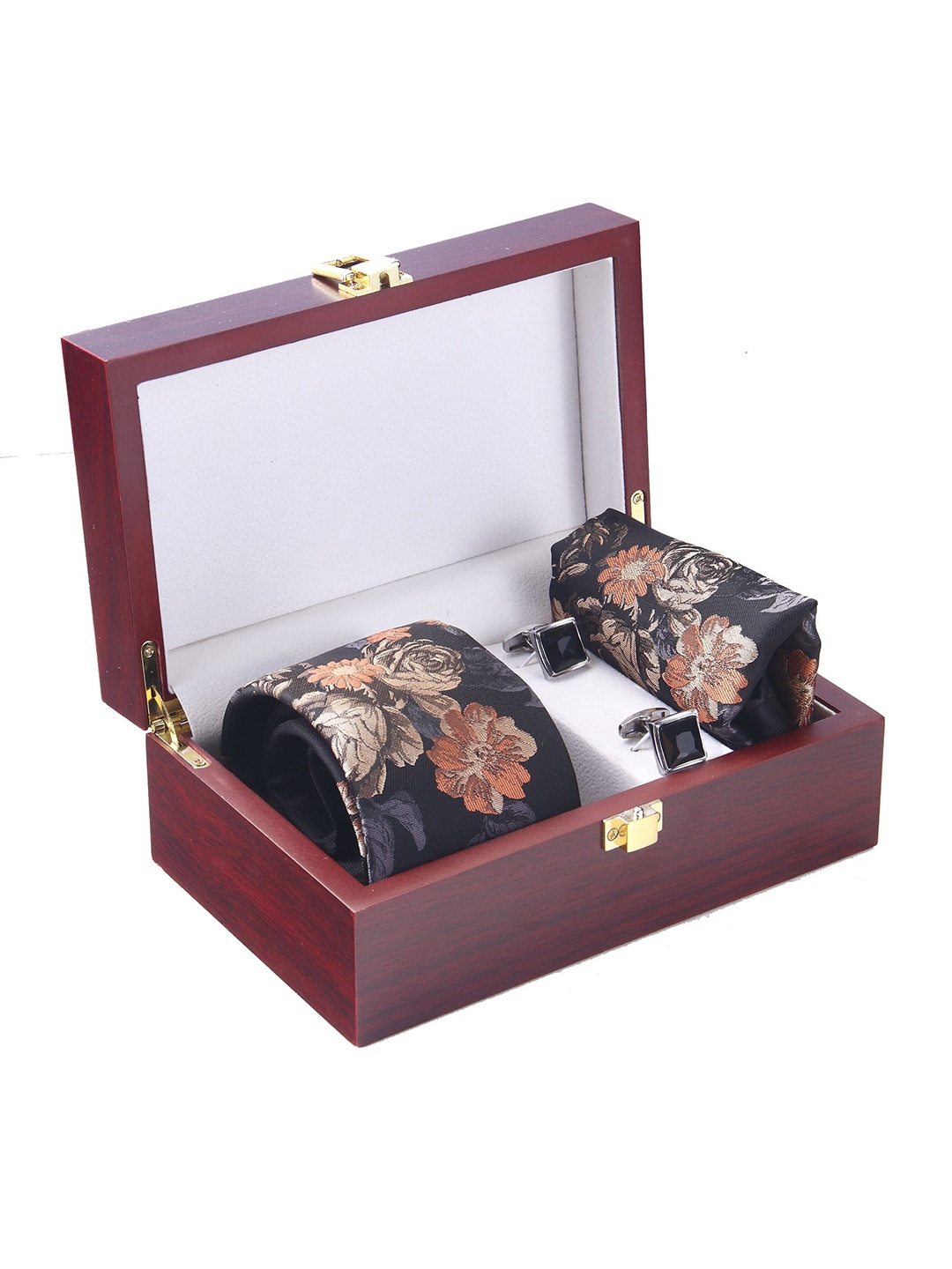 

Calvadoss Men Accessory Gift Set of, Black