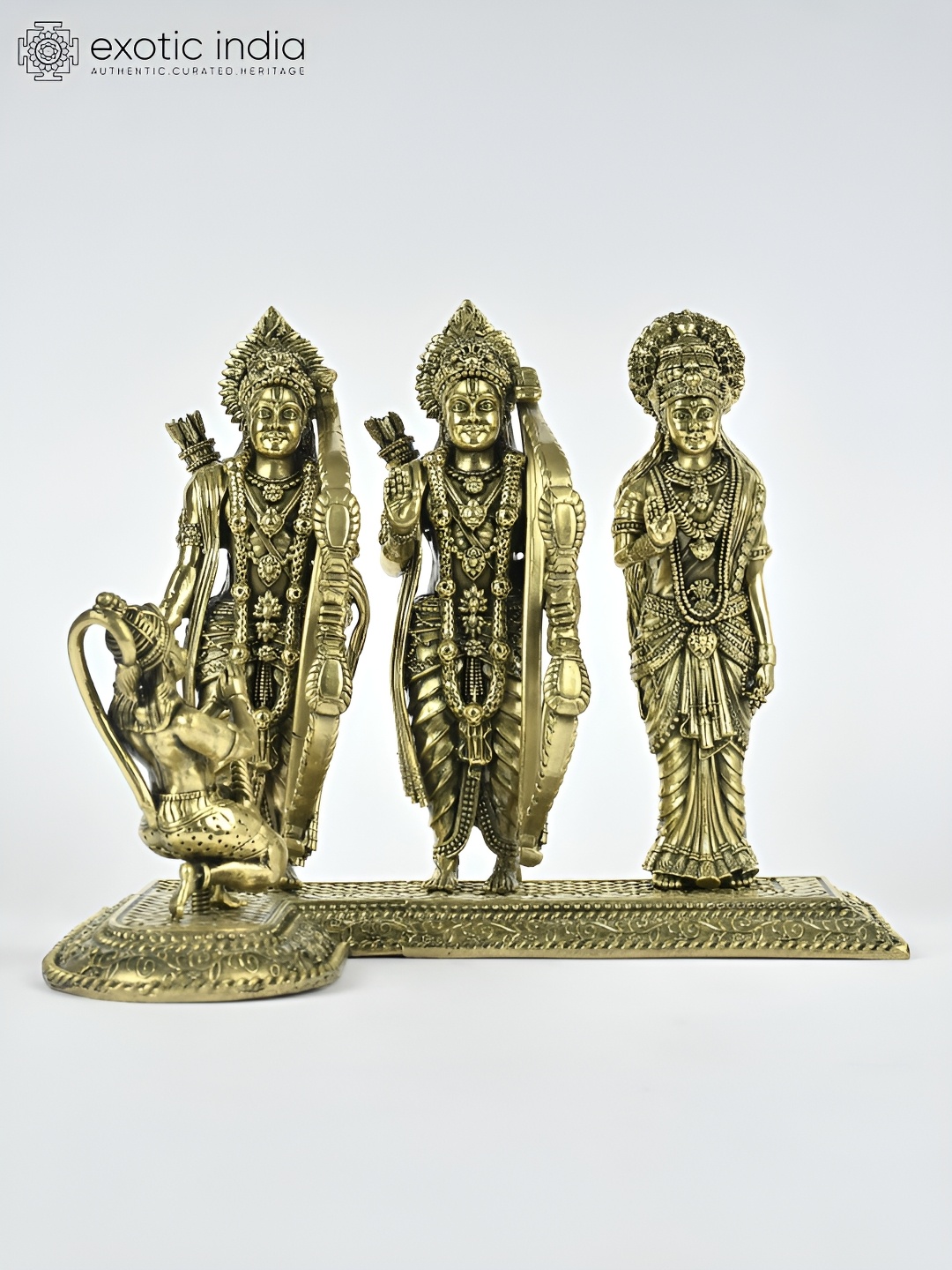 

Exotic India Gold-Toned Religious Idol Showpiece