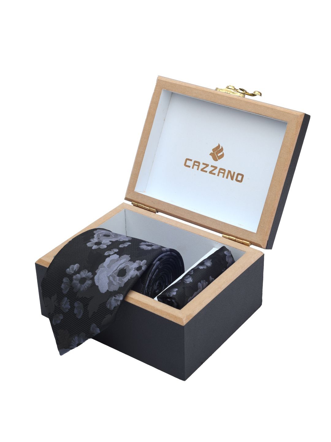

Cazzano Men Accessory Gift Set of, Black